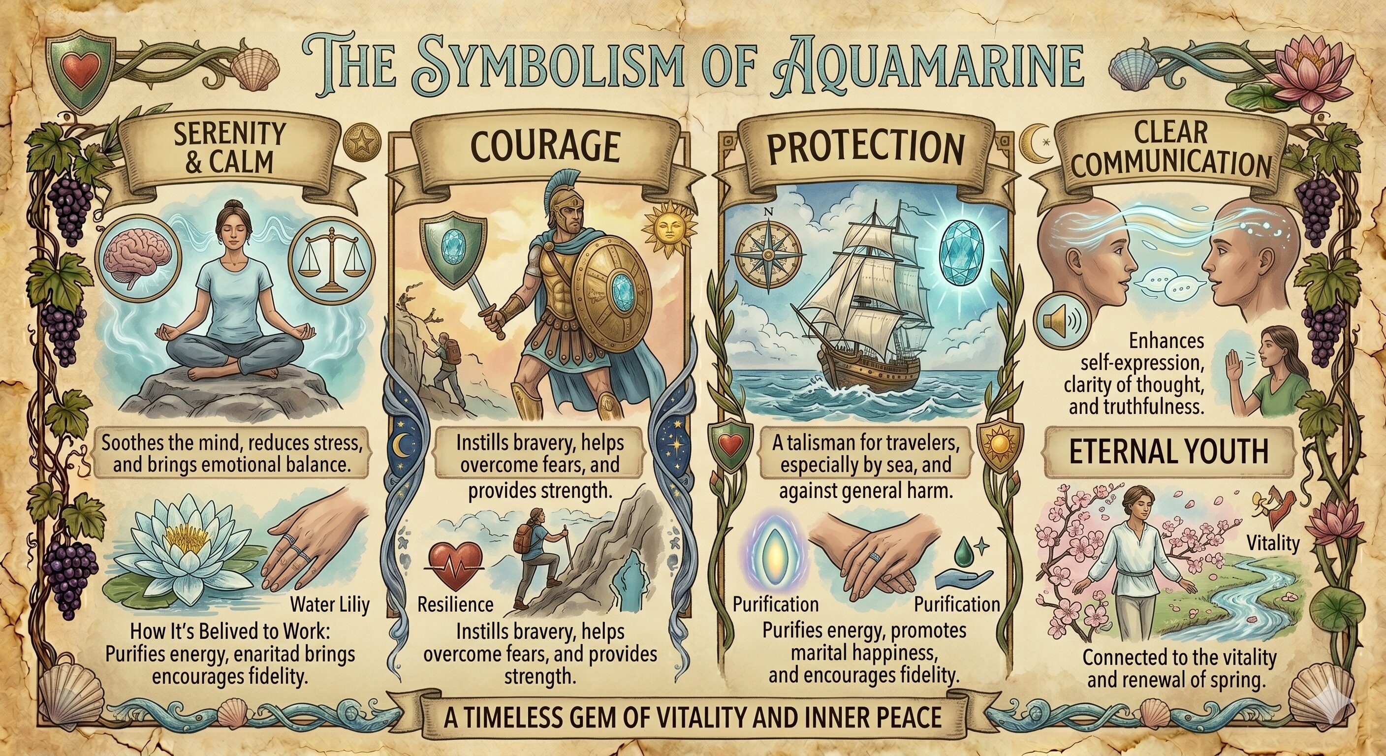 Guide to Aquamarine Symbolism